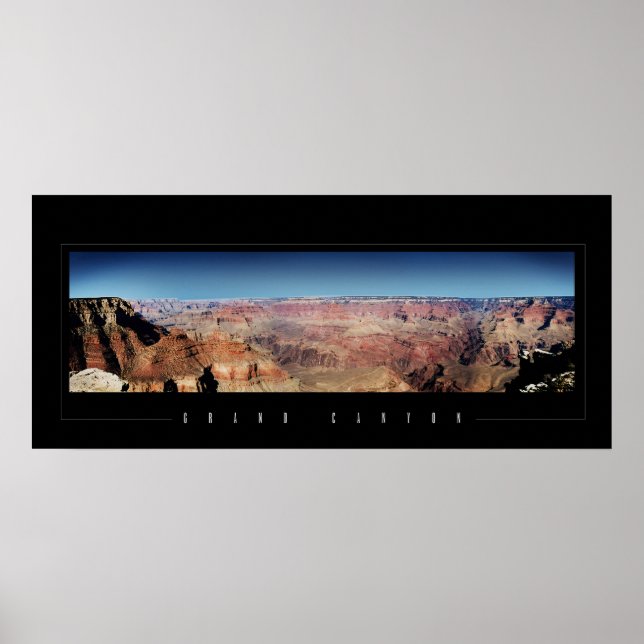 Grand Canyon Panorama Poster (Framsidan)