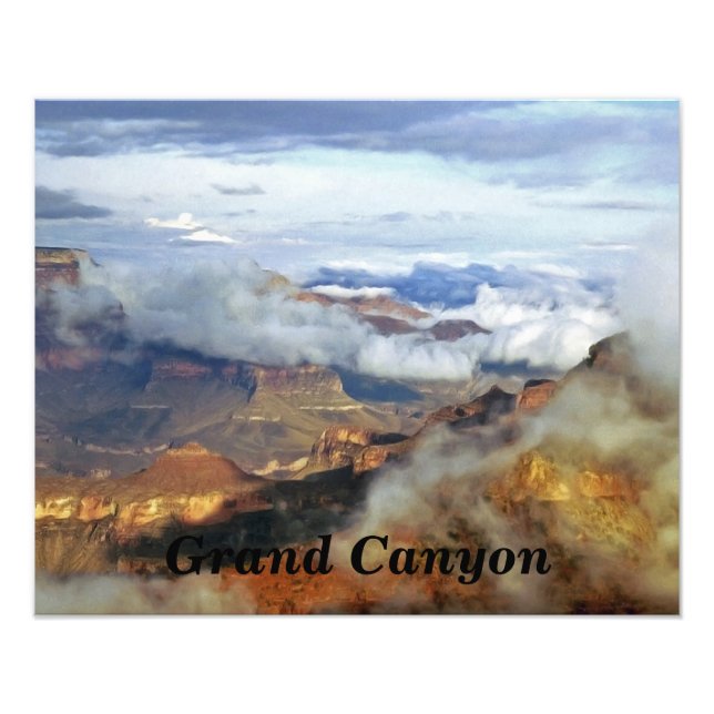 Grand Canyon Photo Print Fototryck (Framsidan)