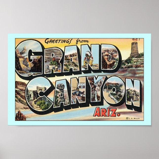 Grand Canyon Poster (Framsidan)