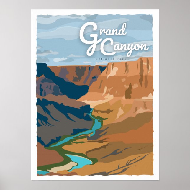 Grand Canyon-Poster, 18 x 24-tums Poster (Framsidan)