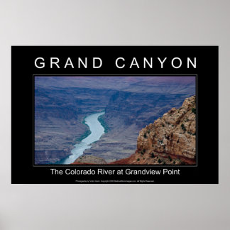 Grand Canyon Poster 4820 svart