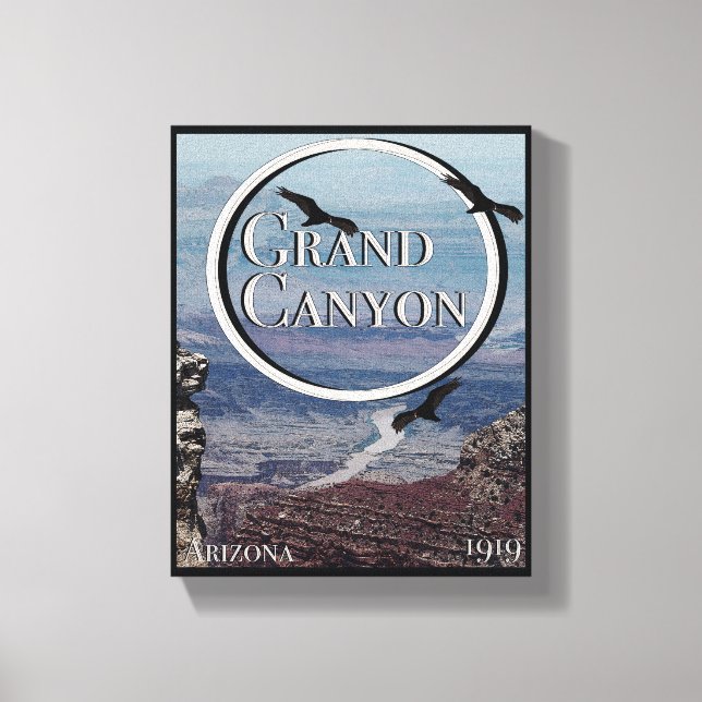 Grand Canyon Poster Canvastryck (Framsida)