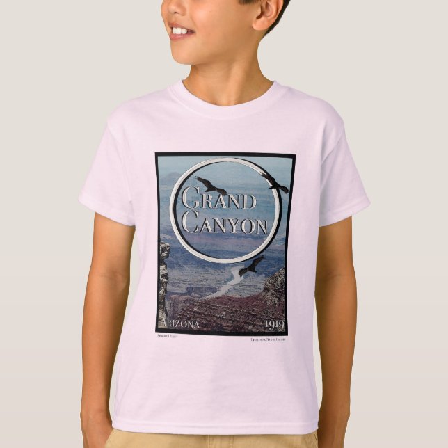 Grand Canyon Poster T Shirt (Framsida)