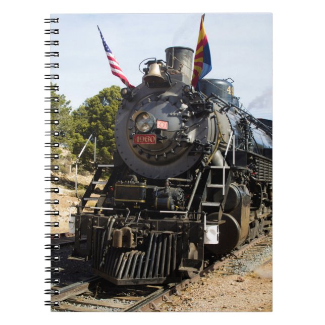 Grand Canyon Railway ånglok 4960 Anteckningsbok (Framsidan)