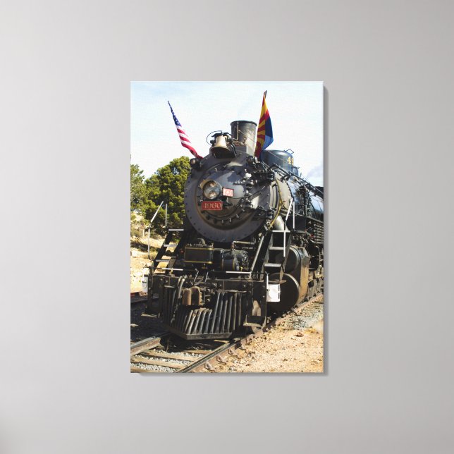 Grand Canyon Railway ånglok 4960 Canvastryck (Framsida)