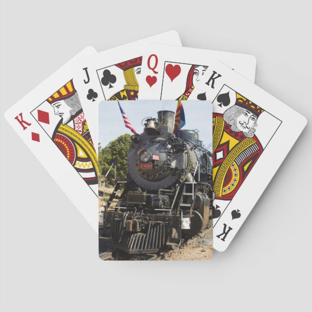 Grand Canyon Railway ånglok 4960 Casinokort (Baksidan)