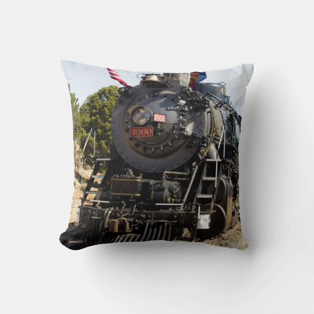 Grand Canyon Railway ånglok 4960 Kudde (Framsida)