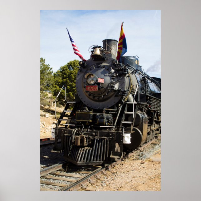 Grand Canyon Railway ånglok 4960 Poster (Framsidan)