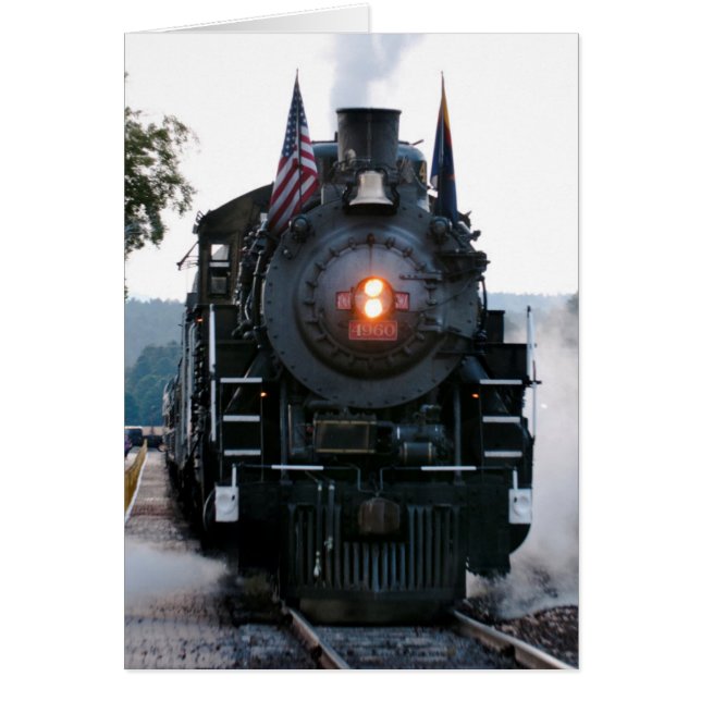 Grand Canyon Railway Hälsningskort (Framsidan)