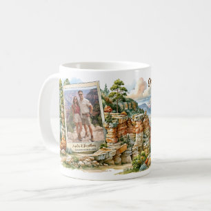 Grand Canyon Resebild & Namn Personlig Gåva Kaffemugg