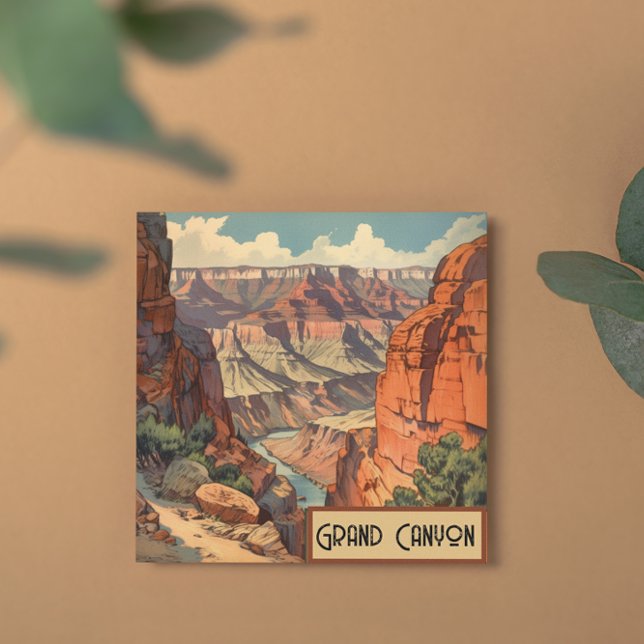Grand Canyon Retro Travel Design (Skapare uppladdad)
