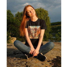 Grand Canyon Retro Travel Design T Shirt