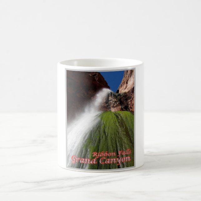Grand Canyon - Ribbon Falls - Förenade Stater - Kaffemugg (Center)