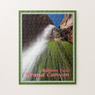 Grand Canyon - Ribbon Falls - Förenade Stater - Pussel