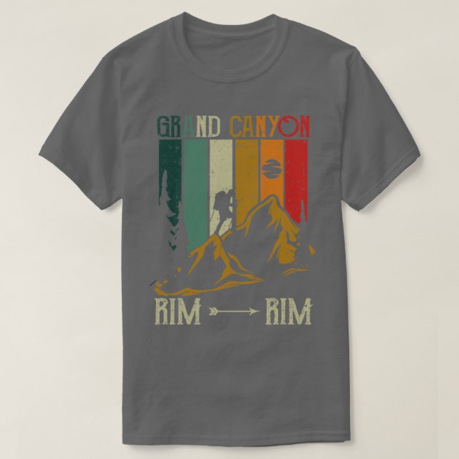 Grand Canyon Rim Rim T Shirt (Design framsida)