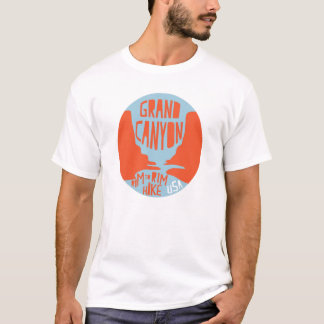 Grand Canyon - Rim till Rim hike T-shirt