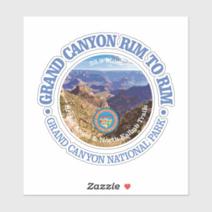 Grand Canyon Rim to Rim (rd) Klistermärken