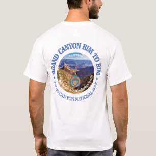Grand Canyon Rim to Rim (rd) T Shirt