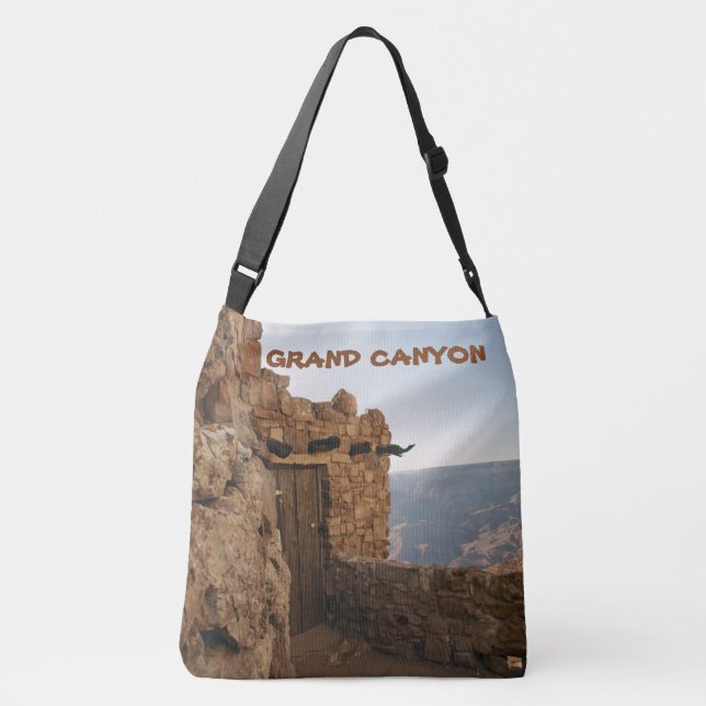 Grand Canyon Room W View Crossbody Tote Axelväska (Baksida)