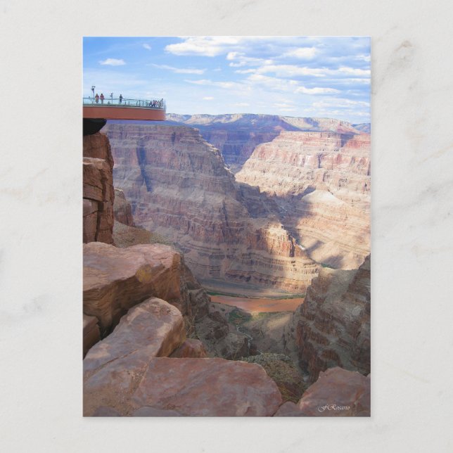 Grand Canyon/Skywalon Vykort (Framsida)