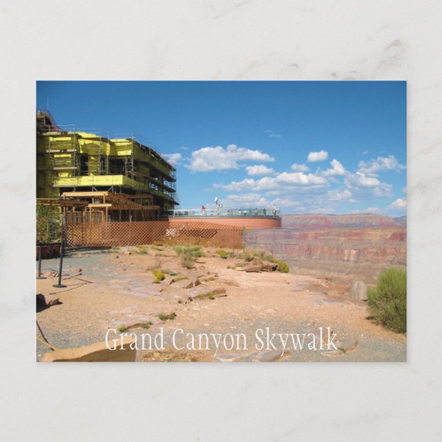 Grand Canyon Skywalon Vykort (Framsida)