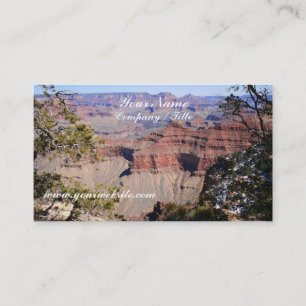 Grand Canyon - södra kant Visitkort