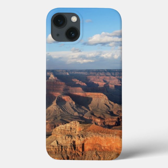 Grand Canyon som ses från södra kant i Arizona (Baksida)