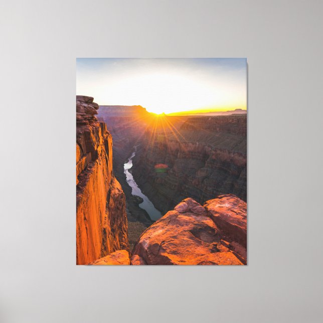 Grand Canyon Sunrise Wall Art Canvastryck (Framsida)