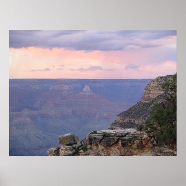 Grand Canyon sunset Poster (Framsidan)