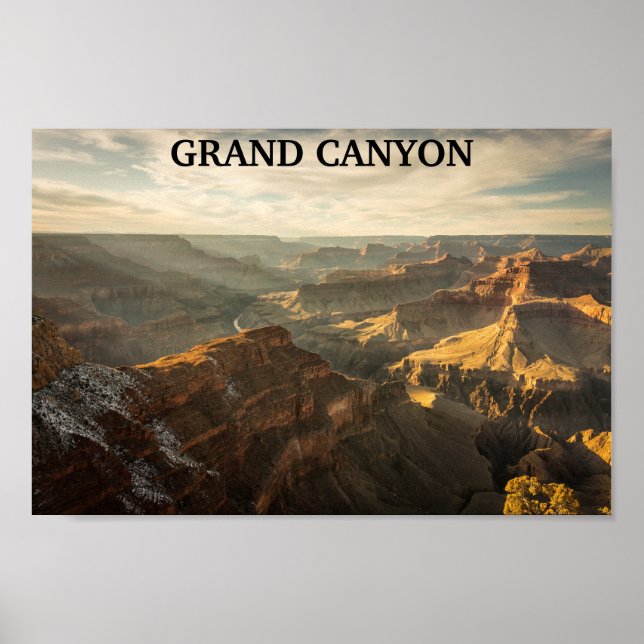 GRAND CANYON SUNSET POSTER (Framsidan)