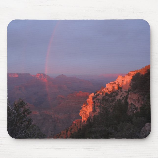 Grand Canyon Sunset Rainbow Musmatta (Framsidan)