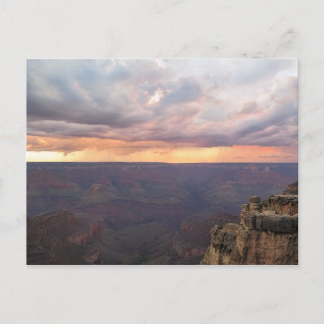 Grand Canyon sunset Vykort (Framsida)