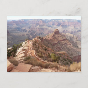 Grand Canyon-synen från South Kaibab Trail Vykort
