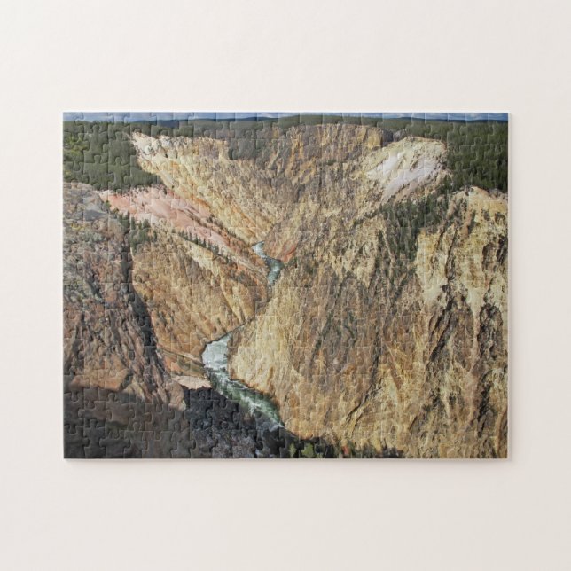 Grand Canyon the Yellowstone Ligcape Puzzle Pussel (Horisontell)