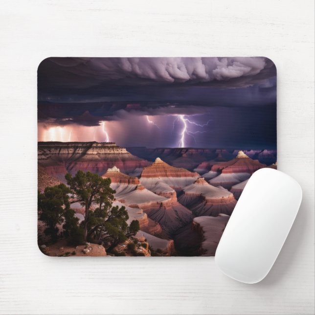 Grand Canyon Thunderstorm Musmatta (Med mus)