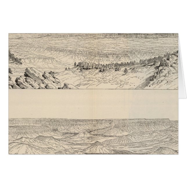 Grand Canyon, Toroweap Hälsningskort (Framsidan Horizontal)