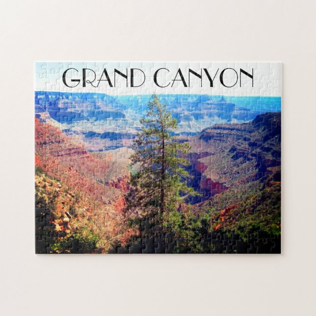 grand canyon träd pussel (Horisontell)