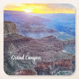 Grand canyon underlägg papper kvadrat