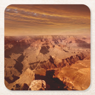 Grand Canyon Underlägg Papper Kvadrat