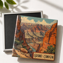 Grand Canyon Vintage Sydvästlandskap