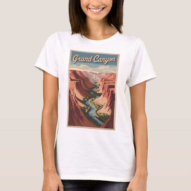 Grand Canyon vintage T Shirt (Framsida)