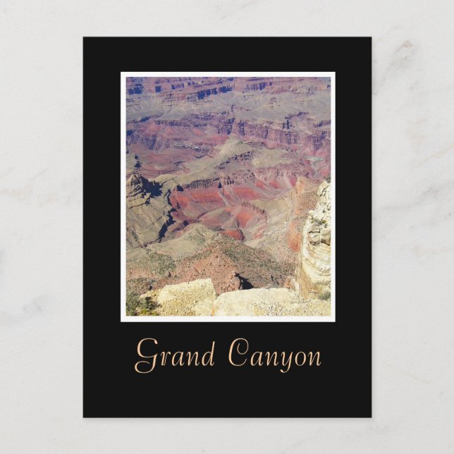Grand Canyon-vy Vykort (Framsida)