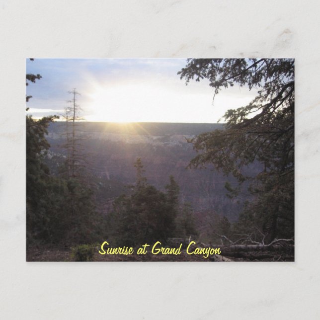 Grand Canyon Vykort (Framsida)