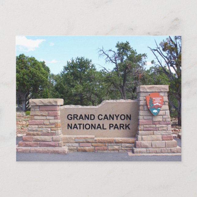 Grand Canyon Vykort (Framsida)