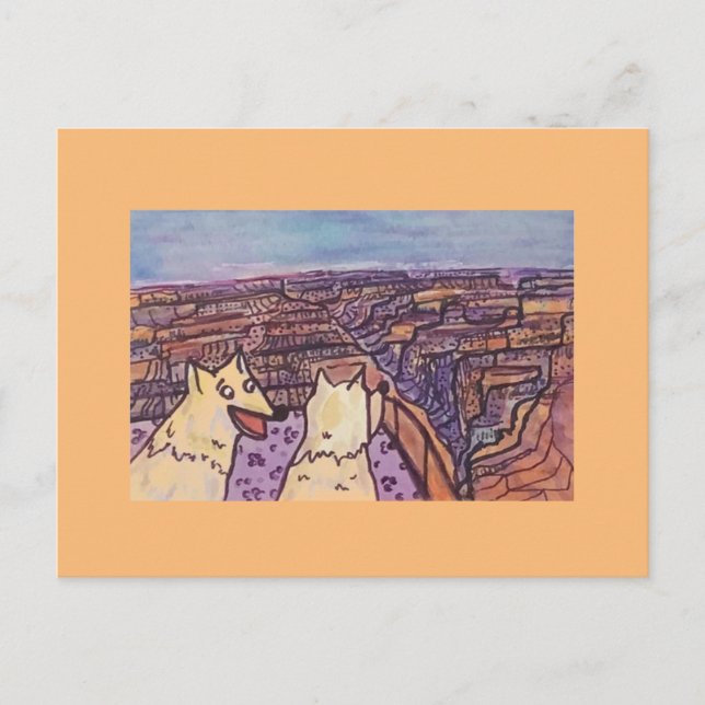 Grand Canyon Vykort (Framsida)