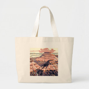 Grand Canyon Western Graphic Art American Jumbo Tygkasse