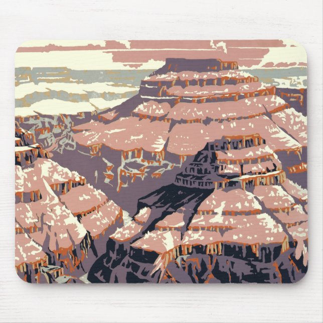 Grand Canyon Western Graphic Art American Musmatta (Framsidan)