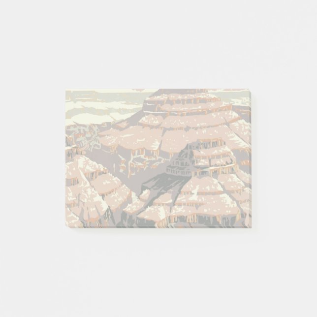 Grand Canyon Western Graphic Art American Post-it Block (Framsida)