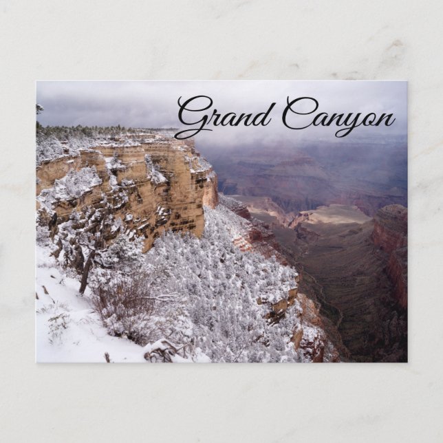 Grand Canyon, Yaki Point, Arizona Postcard Vykort (Framsida)