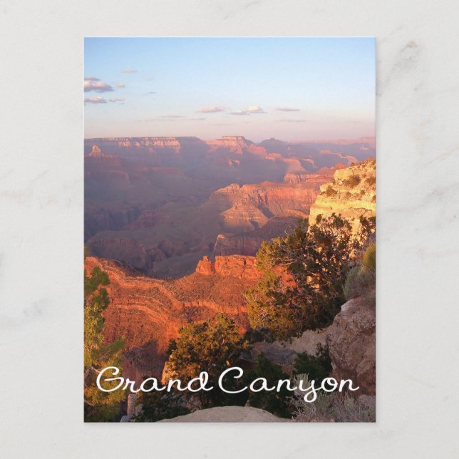 Grand Canyon, Yaki Point, Arizona Postcard Vykort (Framsida)